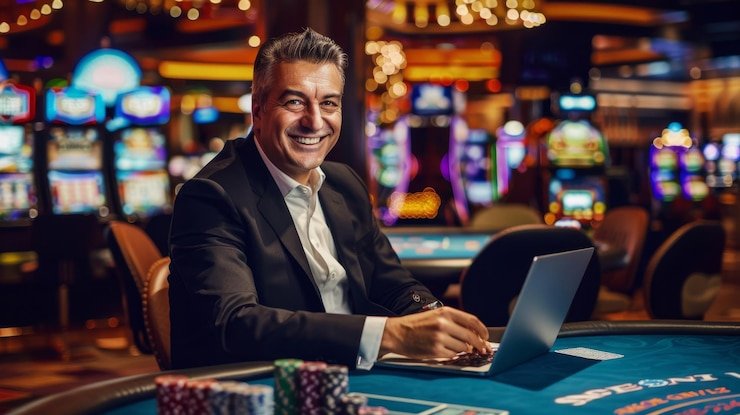 Mobile slot guide screen with privacy and account safety reminders